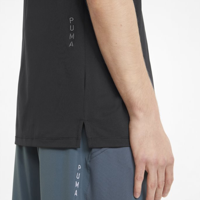 Puma På Tilbud Svart Studio Yogini Lite Treningsskjorte For Menn