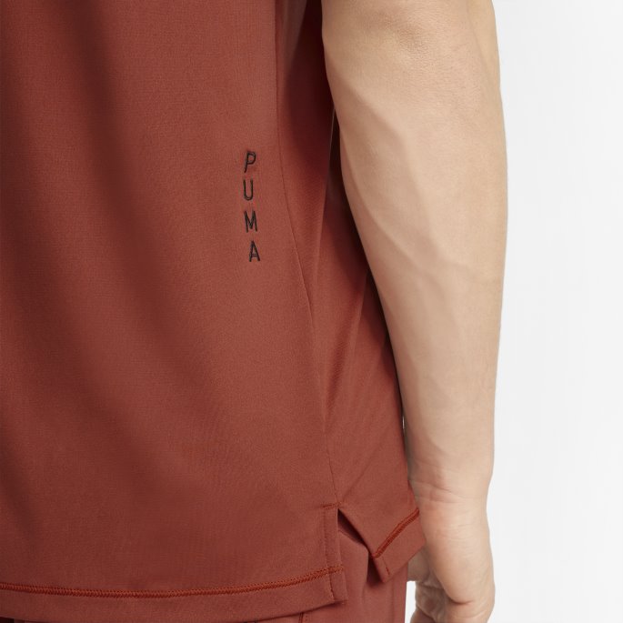 Puma På Tilbud Chili Oil Studio Yogini Lite Treningsskjorte For Menn