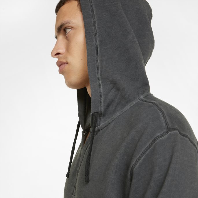 Puma På Tilbud Svart Studio Wash Treningshettegenser For Menn