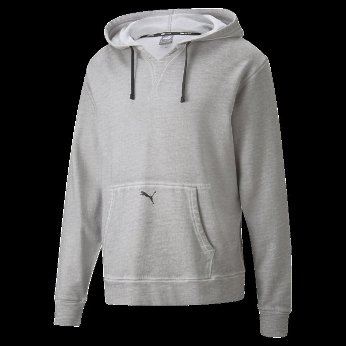 Studio Wash Herre Trening Hettegenser Puma På Tilbud Harbor Mist