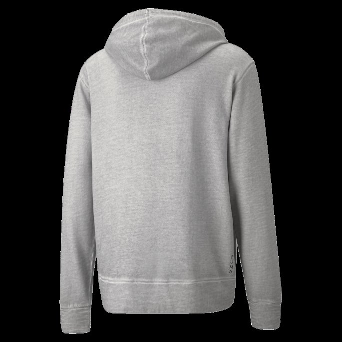 Studio Wash Herre Trening Hettegenser Puma På Tilbud Harbor Mist