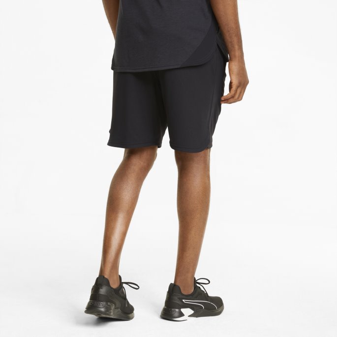 Puma På Tilbud Svart Skyspunnet 8" Treningsshorts For Menn