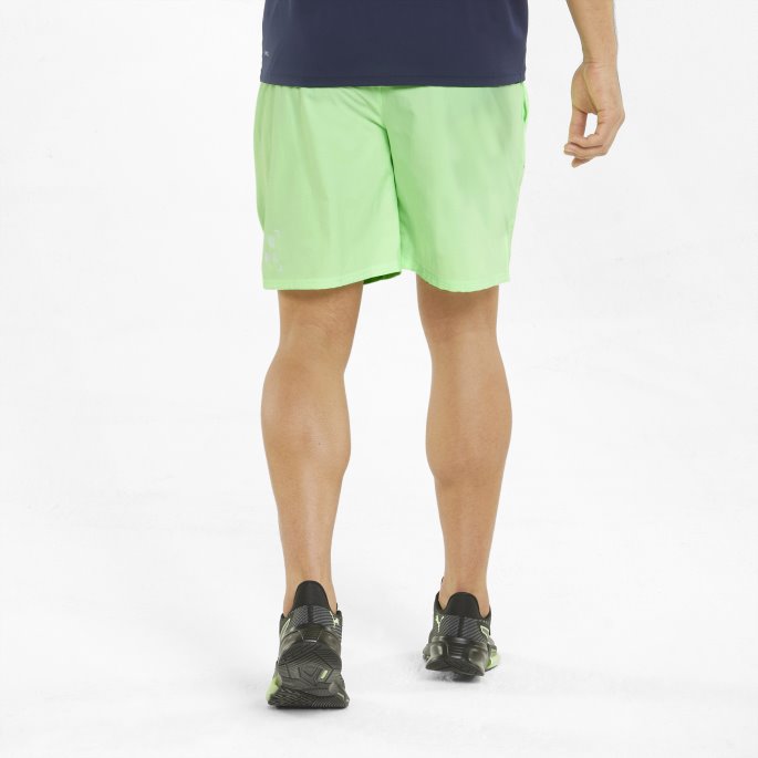 Ultraweave 7" Treningsshorts For Menn Brusende Lime Puma På Salg