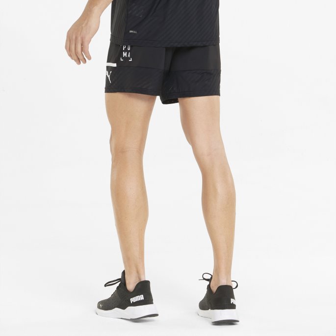 Train Breeze 5" Treningsshorts For Menn Puma På Tilbud Svart