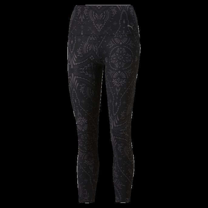 Black-heritage Print Studio Printed High-waisted Women's Training Leggings Puma På Salg