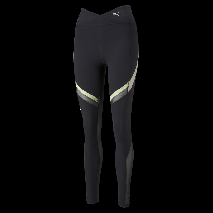 Eversculpt Mesh Treningsleggings For Kvinner Svart-sommerfugl Puma På Salg