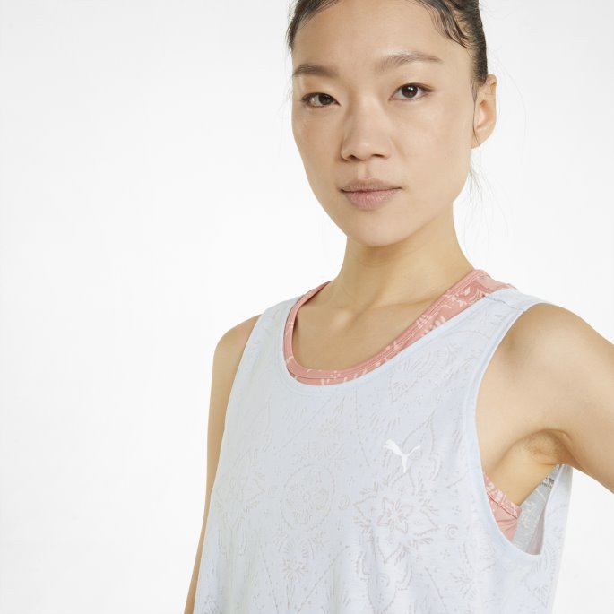 Arctic Ice Studio Burn Out Twist Treningsgenser For Kvinner Puma På Salg