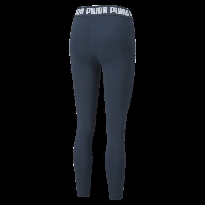 Marineblå Sterk Høy Midje Treningsleggings For Kvinner Puma På Salg