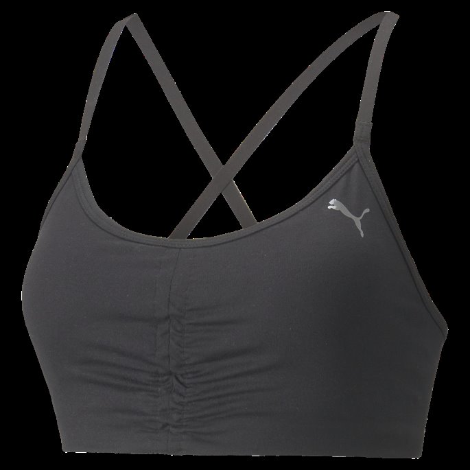 Svart Low Impact Studio Dame Trenings-bh Puma På Salg