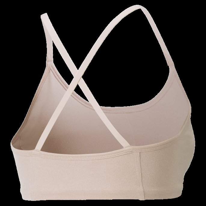 Rose Quartz Heather Puma På Tilbud Low Impact Studio Trenings-BH For Kvinner