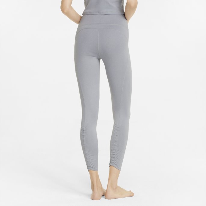Lys Grå Lyng Studio Foundation 7-8 Dame Treningsleggings Puma På Salg