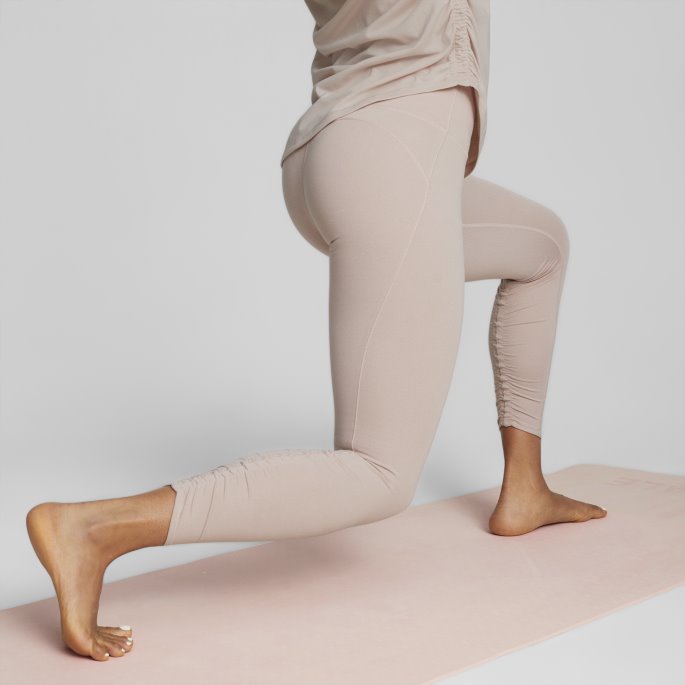 Rose Quartz Lyng Puma På Salg Studio Foundation 7-8 Dame Treningsleggings