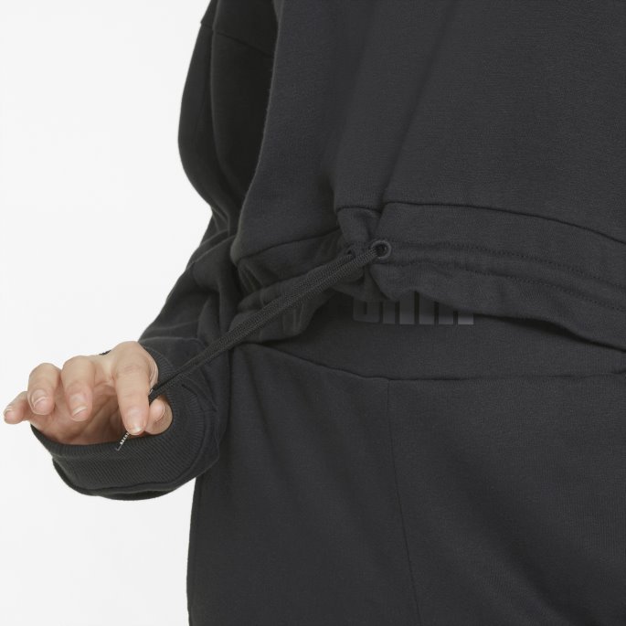 Puma På Tilbud French Terry Crew Neck Treningsgenser For Kvinner Svart-q1