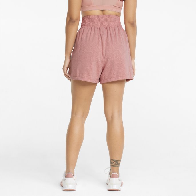 Konsept Strikket Mesh Treningsshorts For Kvinner Puma På Tilbud Rosett
