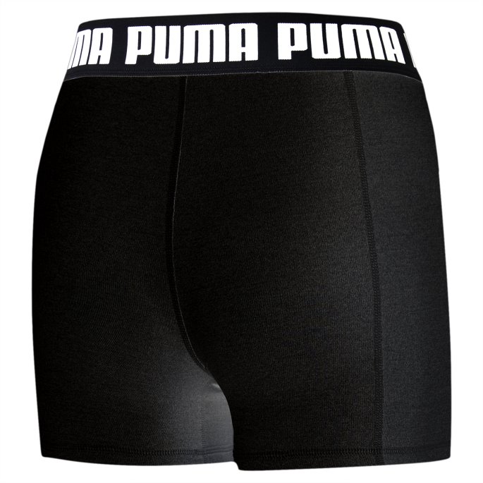 Svart Puma På Tilbud Sterk 3" Trang Treningsshorts For Kvinner