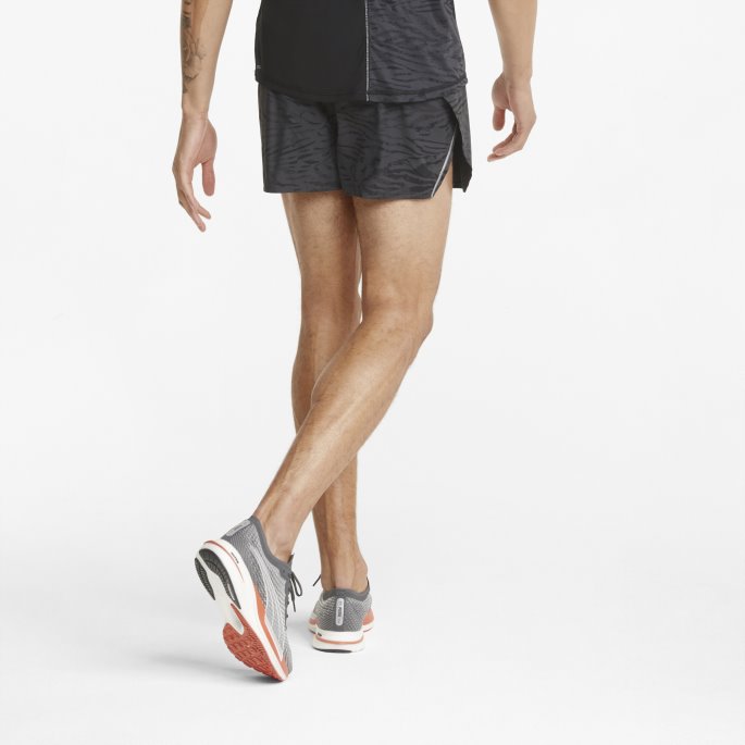 Puma På Tilbud Svart Ultravev 3" Løpeshorts For Menn