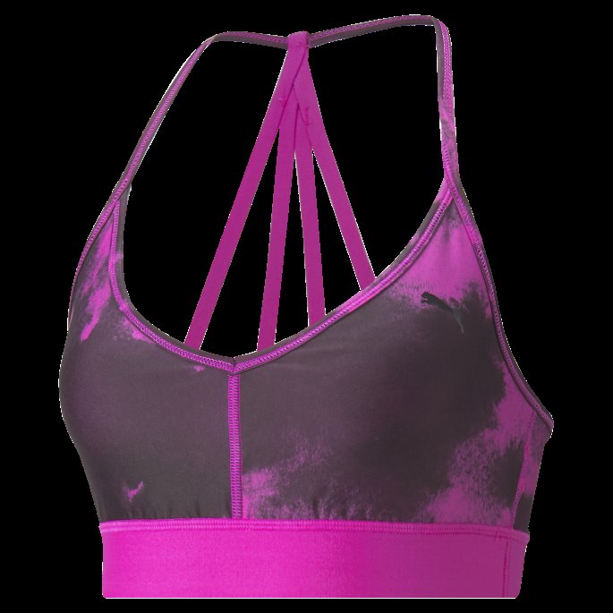 Puma På Salg Dyp Orchid-sky Dye Laveffekt Risikotaker Kvinners Sportstrenings-BH