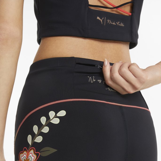 Puma På Tilbud X Frida Kahlo 7-8 Treningsleggings For Kvinner Svart