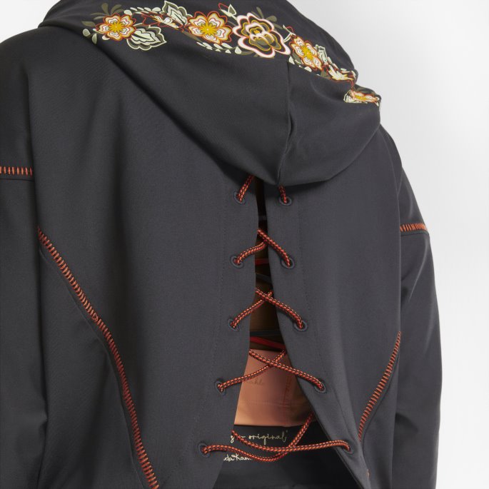 Puma På Tilbud X Frida Kahlo Full Glidelås Trenings-hettegenser For Kvinner Svart