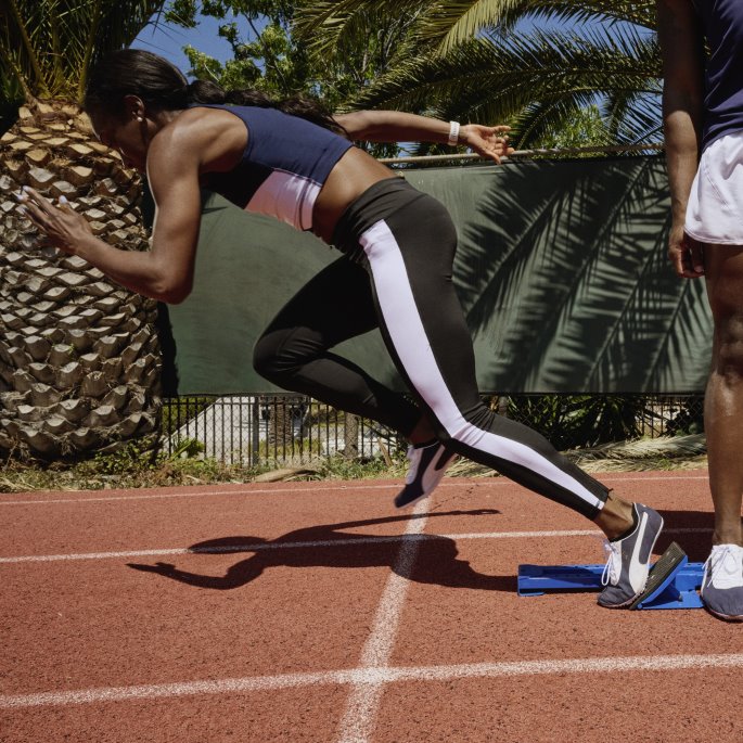 Puma På Tilbud X Tracksmith Dametights Svart