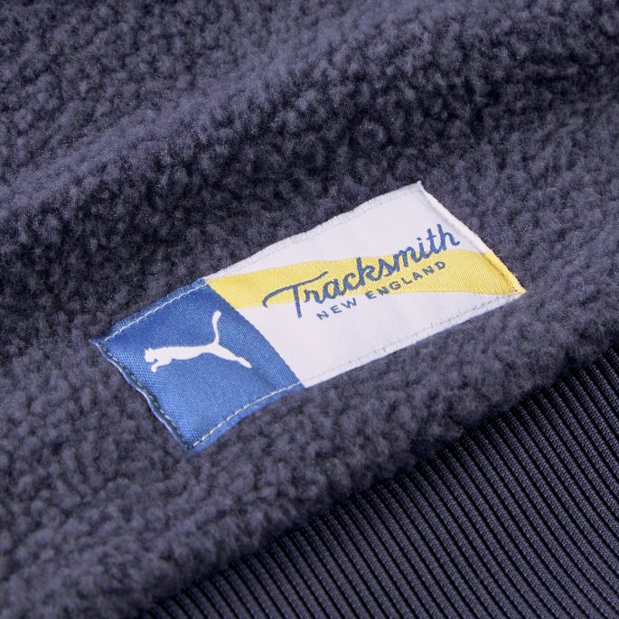 Puma På Tilbud X Tracksmith Quarter-zip Menn Peacoat