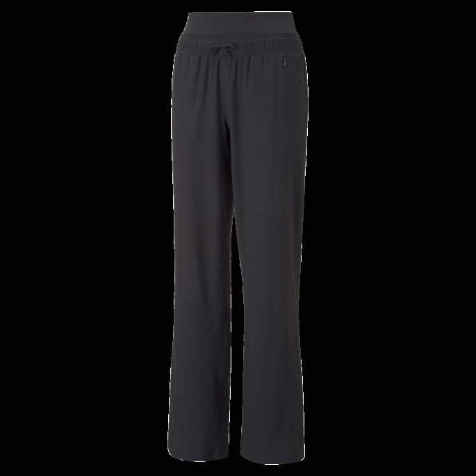 Modest Activewear Wide Leg Treningsbukser Kvinner Svart Puma På Tilbud