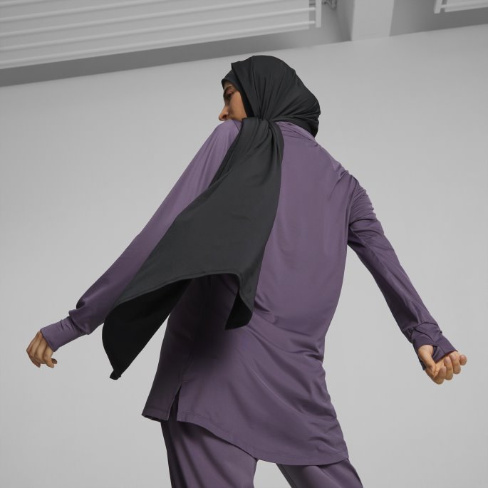 Puma På Tilbud Lilla Kull Modest Activewear Langermet Treningsskjorte For Kvinner