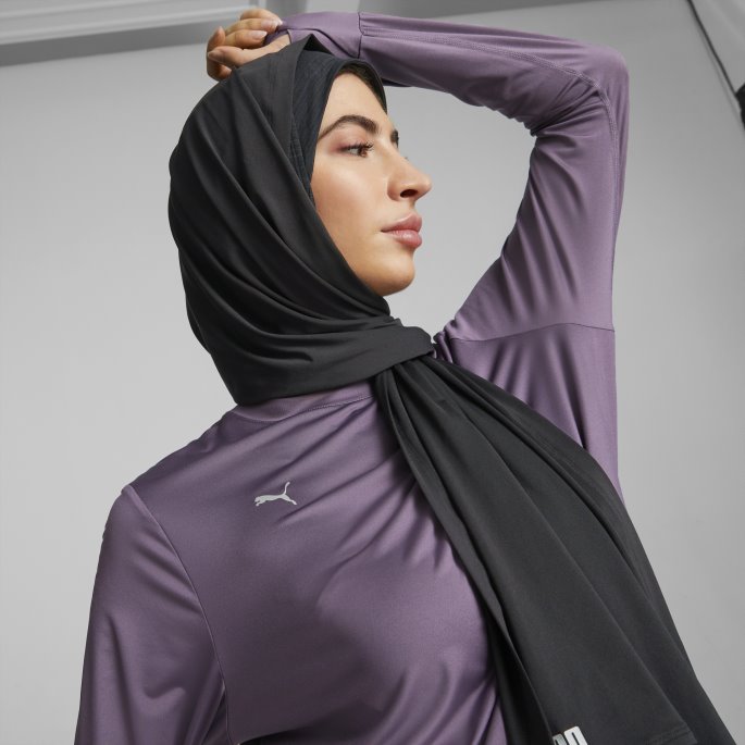 Beskjeden Activewear Langermet Treningst-skjorte Kvinner Lilla Kull Puma På Tilbud