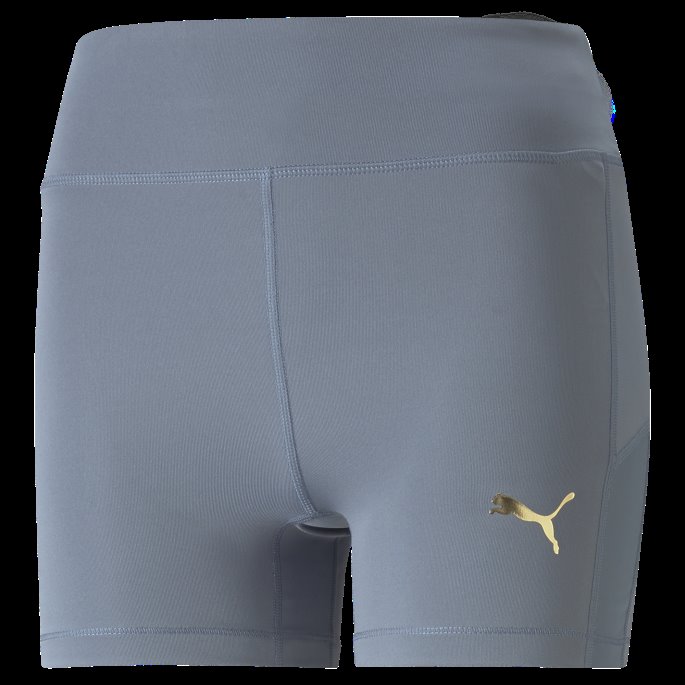 Puma På Tilbud X Pamela Reif Mesh Treningsshorts For Kvinner Flintstein