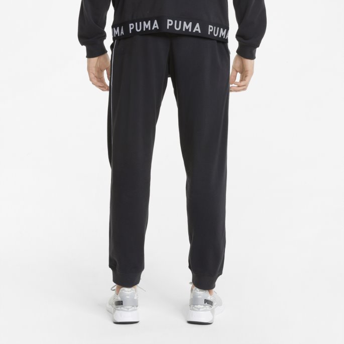 Strikket Treningsbukse For Menn Puma På Tilbud Svart