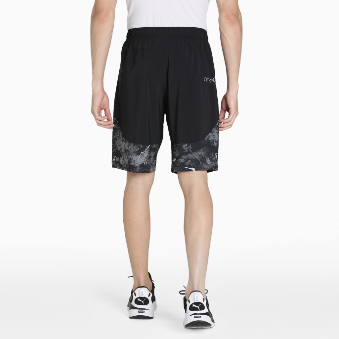 Puma På Tilbud Svart One8 Virat Kohli Vevde Shorts For Menn