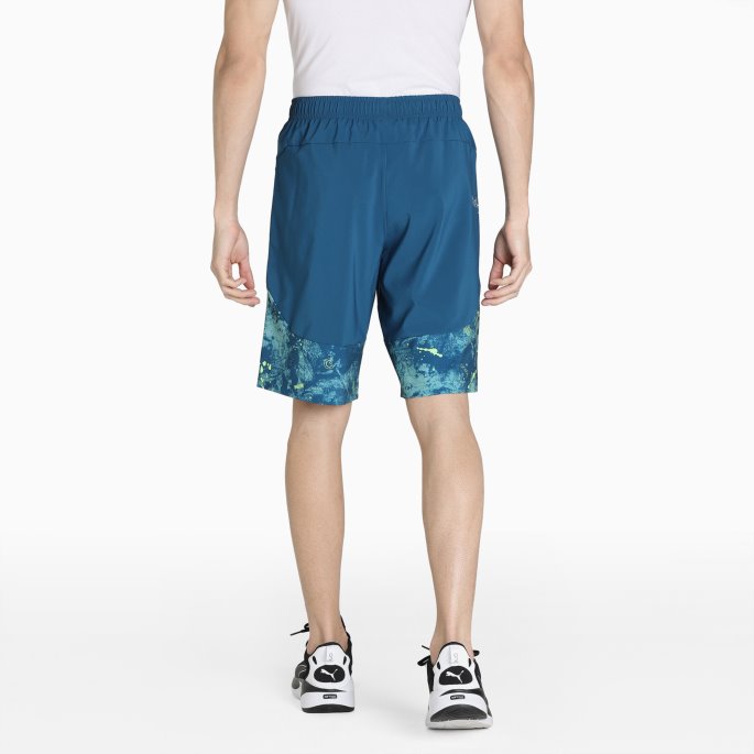 Sailing Blue Puma På Tilbud One8 Virat Kohli Vevde Shorts For Menn