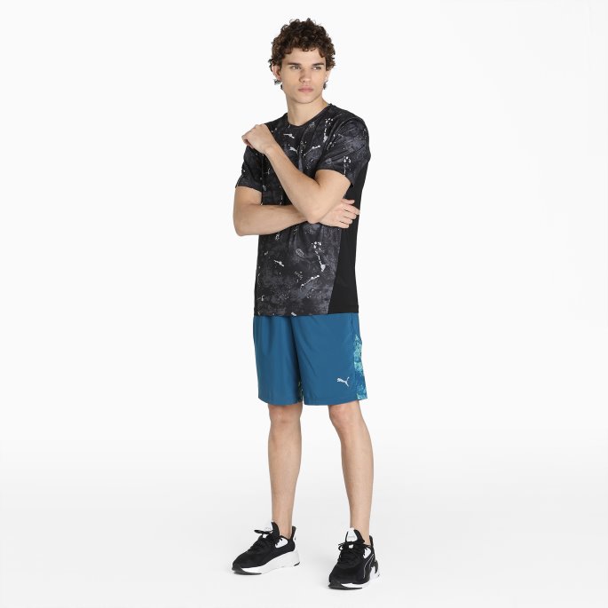 Sailing Blue Puma På Tilbud One8 Virat Kohli Vevde Shorts For Menn