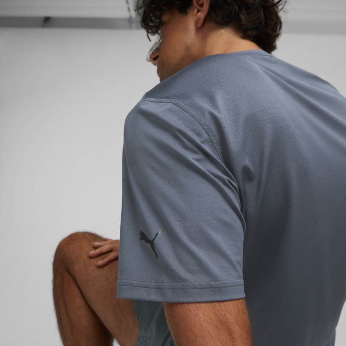 Kvelden Himmel Studio Mesh Trening T-skjorte Menn Puma På Salg