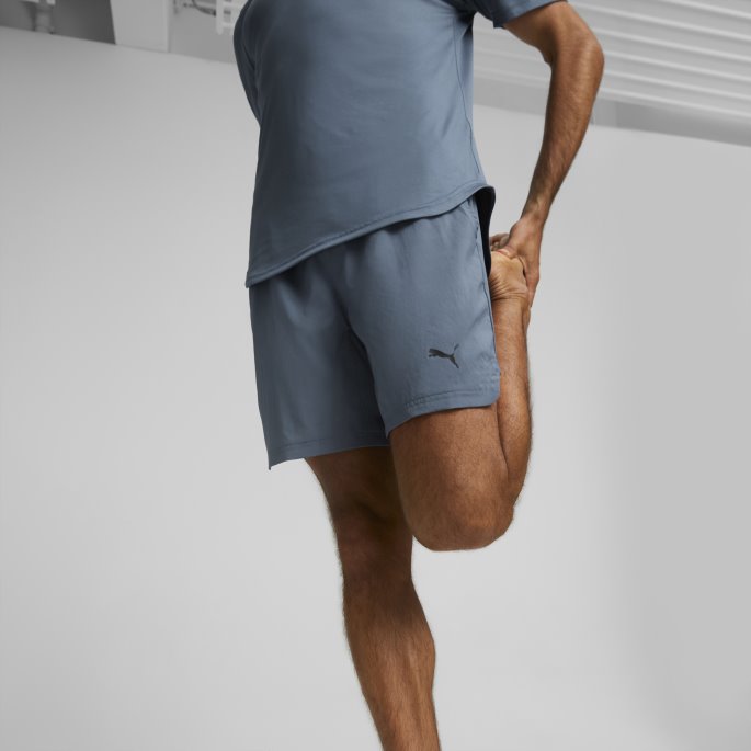 Evening Sky Studio Menns Vevde 7" Treningsshorts Puma På Salg