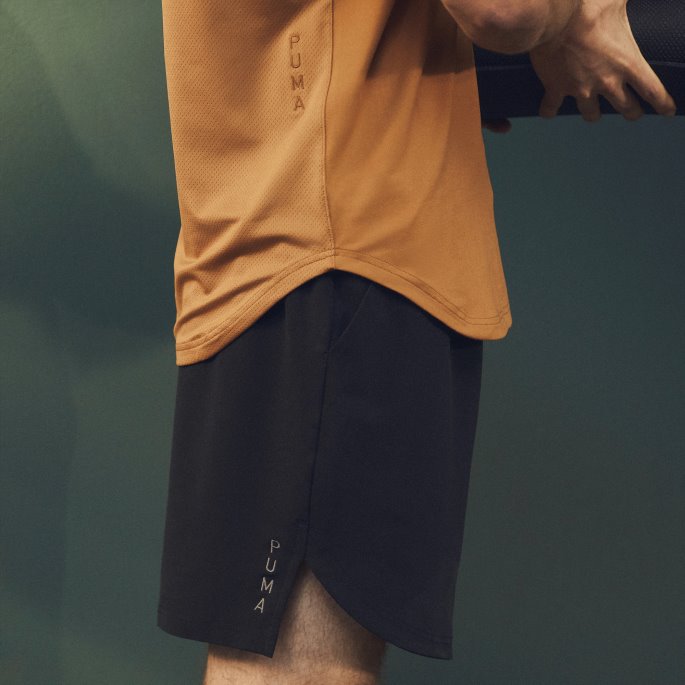 Puma På Tilbud Svart Studio Ultramove Treningshorts Herre