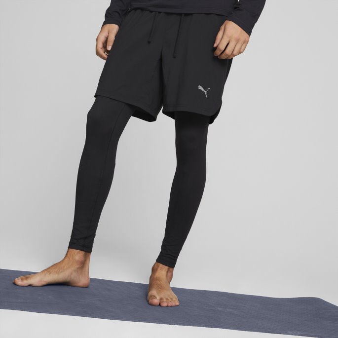 Studio 2-i-1 Treningsshorts For Menn Puma På Tilbud Svart