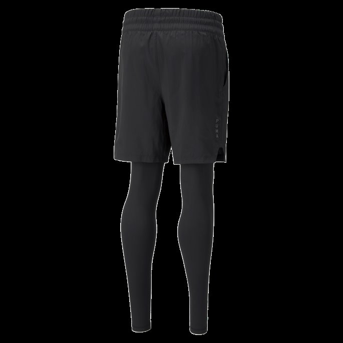 Studio 2-i-1 Treningsshorts For Menn Puma På Tilbud Svart