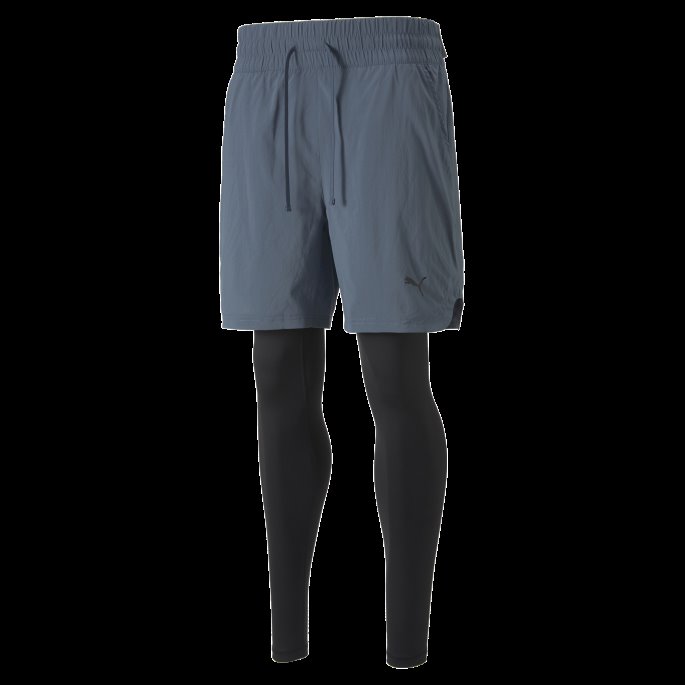 Studio 2-i-1 Treningshorts Herre Kveld Himmelsvart Puma På Salg