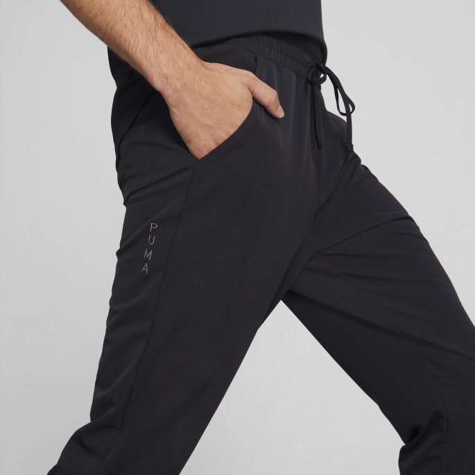 Puma På Tilbud Svart Studio Ultramove Trening Joggere Menn