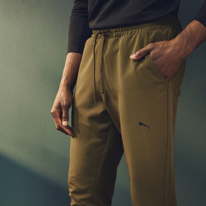 Puma På Salg Deep Olive Studio Ultramove Trening Joggere Menn