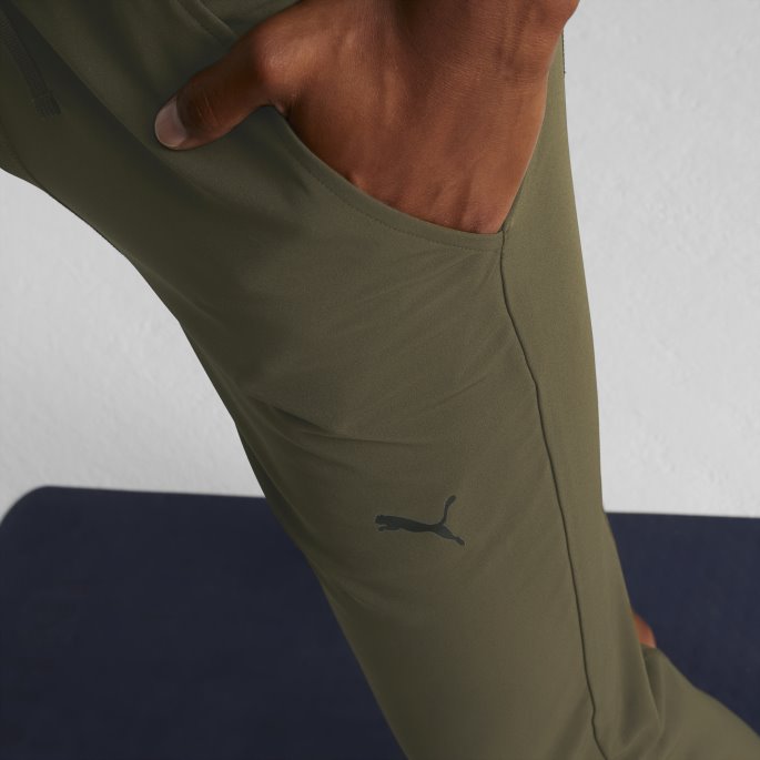 Studio Ultramove Trening Joggere For Menn Puma På Salg Dyp Oliven