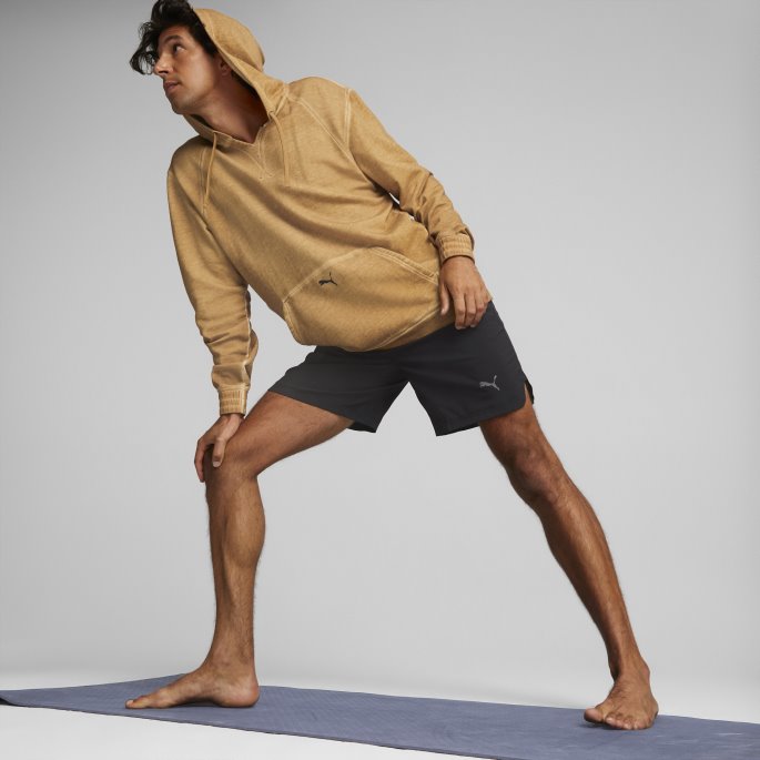 Desert Tan Studio Vask Trening Hettegenser Menn Puma På Tilbud