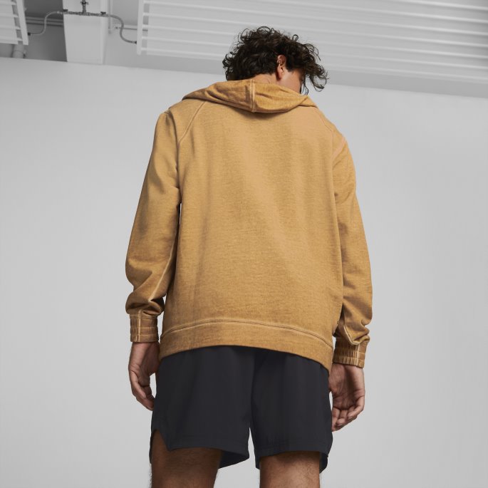 Desert Tan Studio Vask Trening Hettegenser Menn Puma På Tilbud