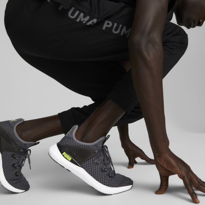 Black Fit Pwrfleece Trening Joggers Menn Puma På Tilbud