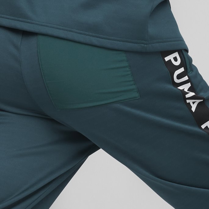 Puma På Tilbud Varsity Green Fit Pwrfleece Trening Joggers Menn