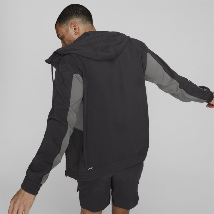 Fit Vevd Treningsjakke Herre Sort Puma På Tilbud