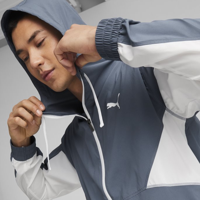 Puma På Tilbud Kveld Sky Fit Vevd Treningsjakke Herre