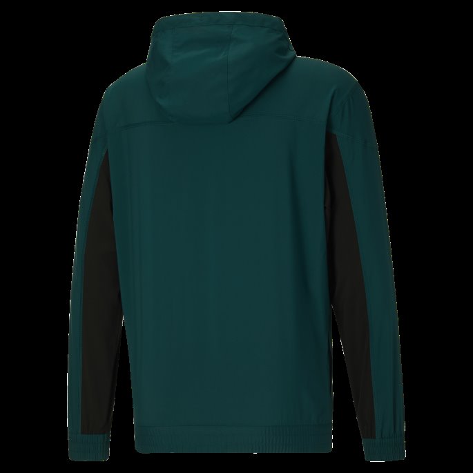 Puma På Tilbud Passform Vevd Treningsjakke For Menn Varsity Green