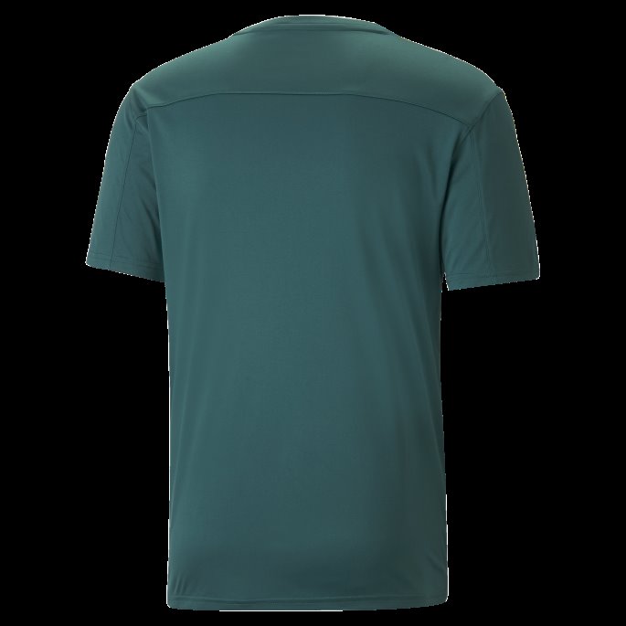 Puma På Tilbud Fit Training Herre Logo T-skjorte Varsity Green
